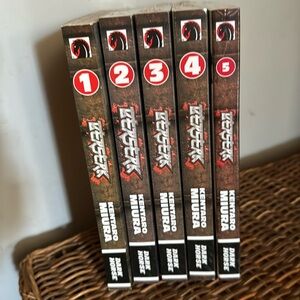 5 Berserk Manga Series Books